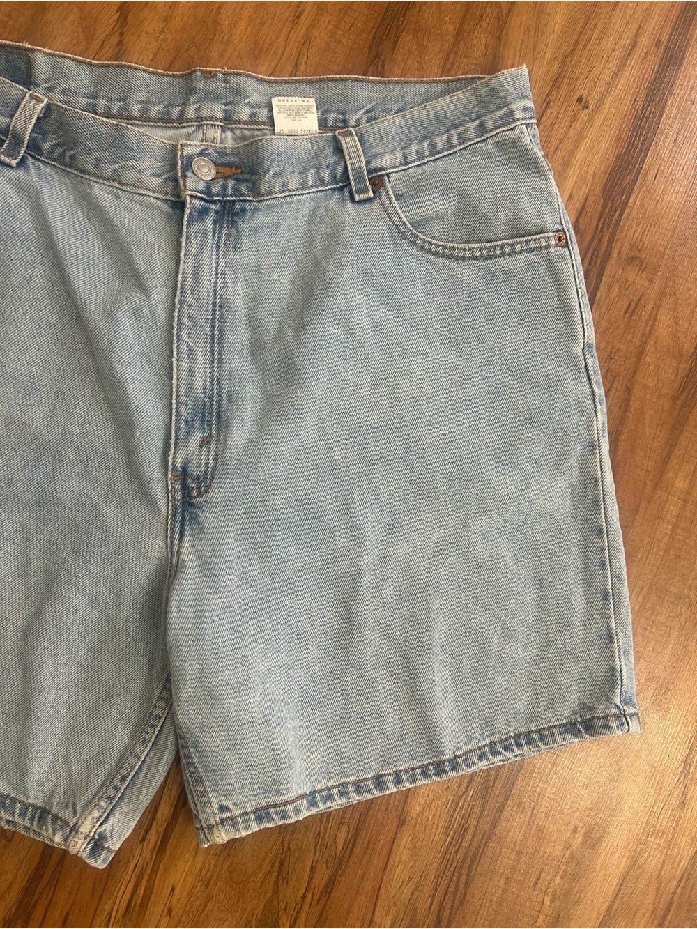 Vintage Y2K Levi’s 550 Red Tab Relaxed Fit Dad Jean Shorts Womens Size 18 - Picture 6 of 12